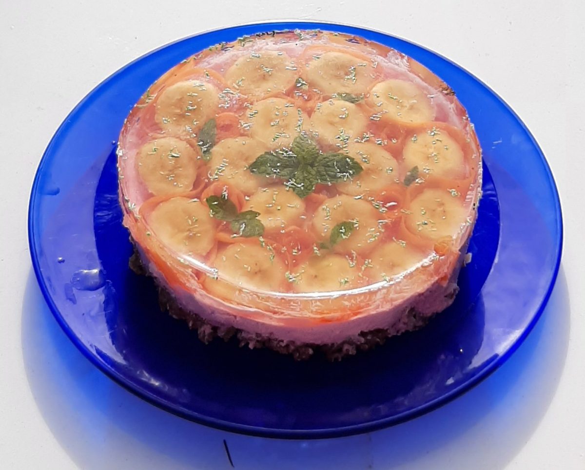 Bananen Möhren Torte mit Rindfleisch - Getreidefrei